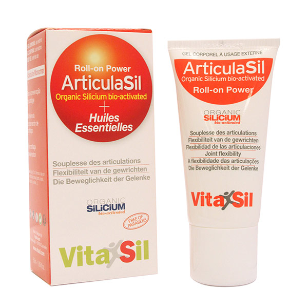 VITASIL Roll-on Power ArticulaSil + huiles essentielles